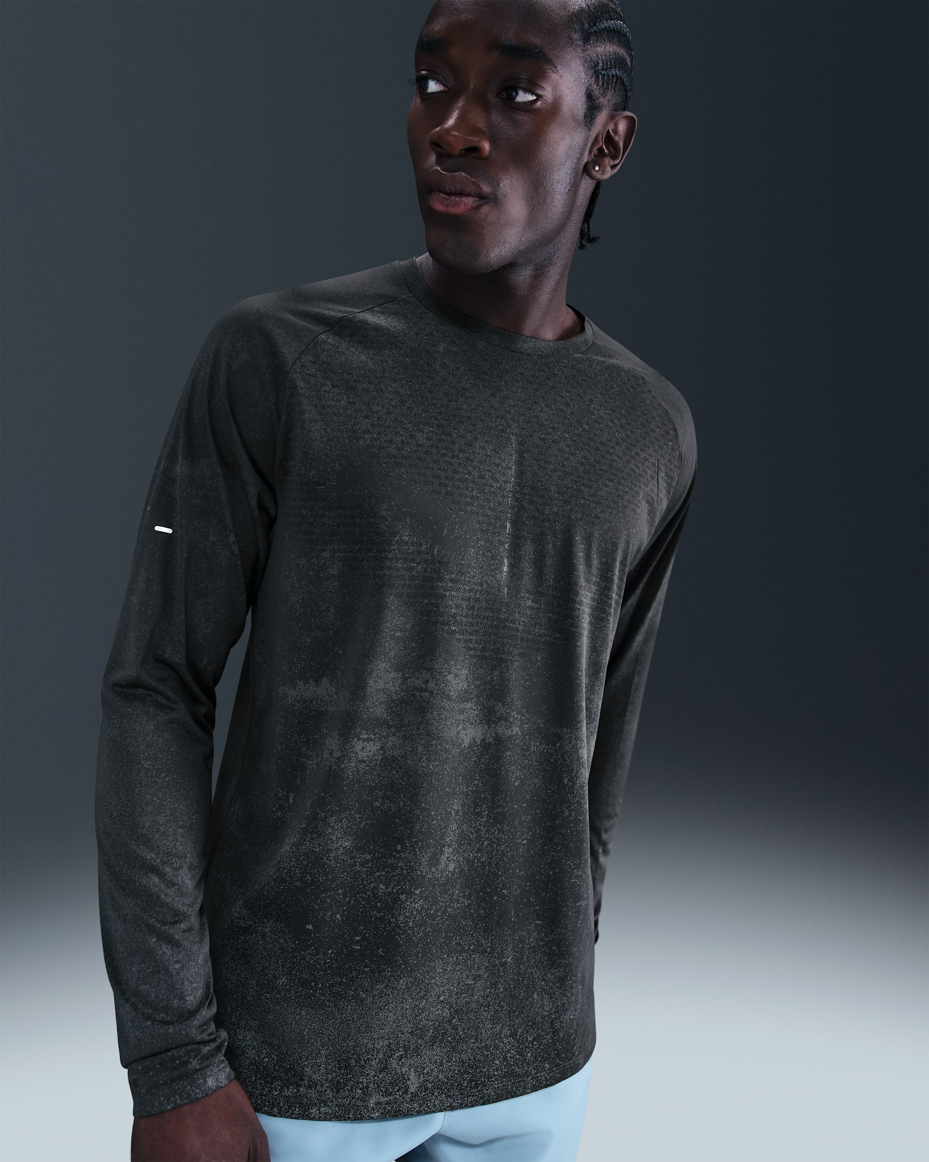 Nike NN ロングスリーブS Nike Stride Men's Dri-FIT ADV Long-Sleeve Running Top with